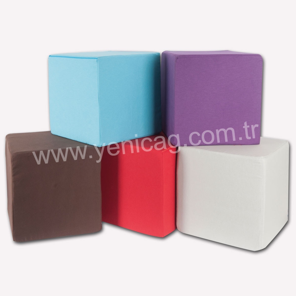 Kare Puf Takımı 40x40 Cm ( Adet fiyat )