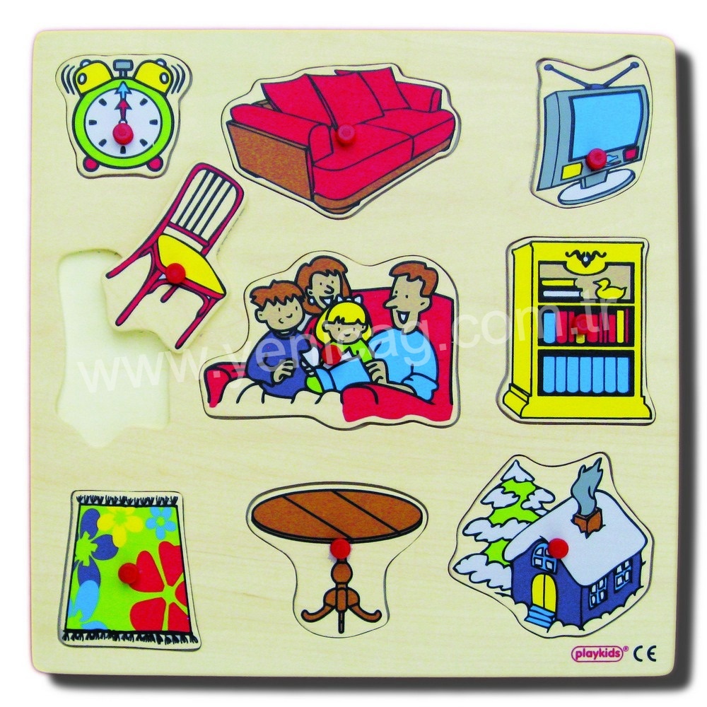 Vücudumuz Erkek Katlı Puzzle