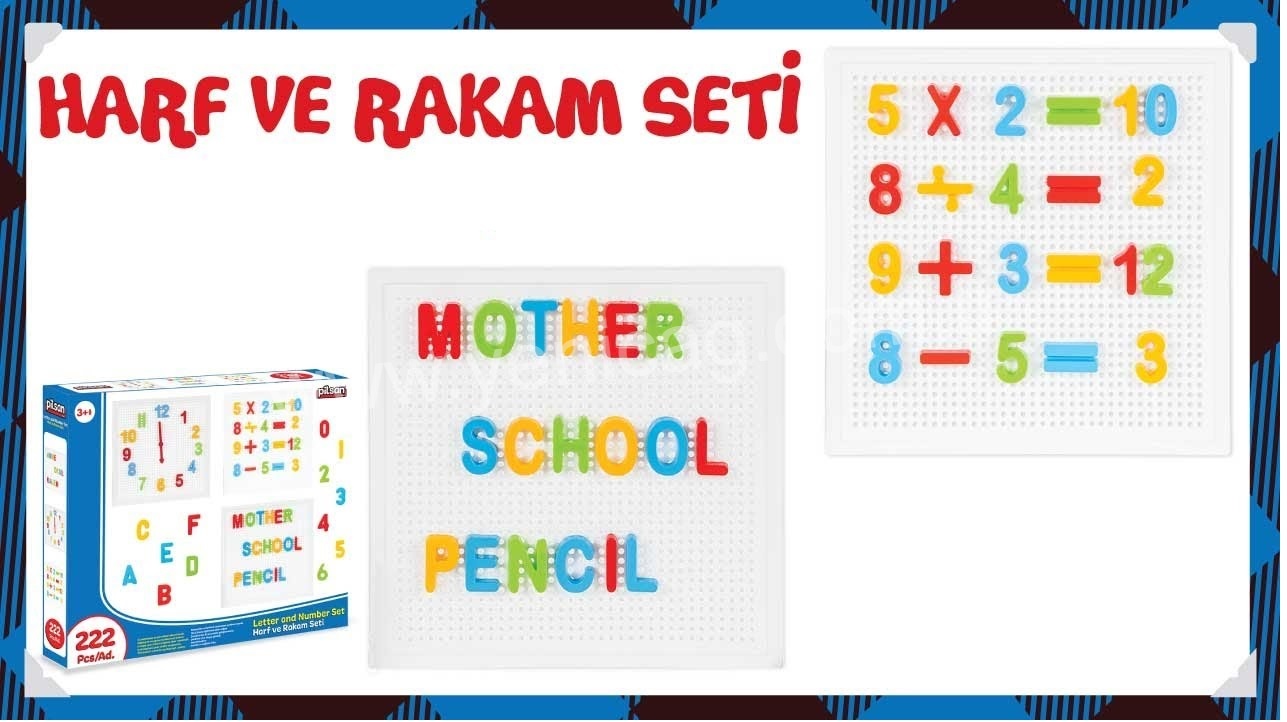 Harf Ve Rakam Set