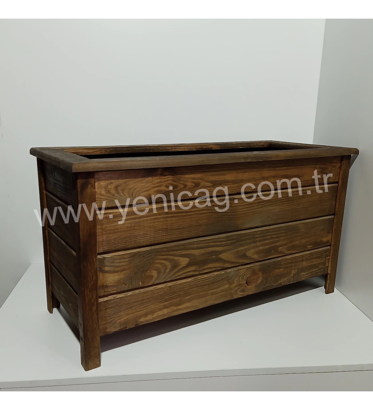 Ahşap Saksılık 90x50x40 Cm