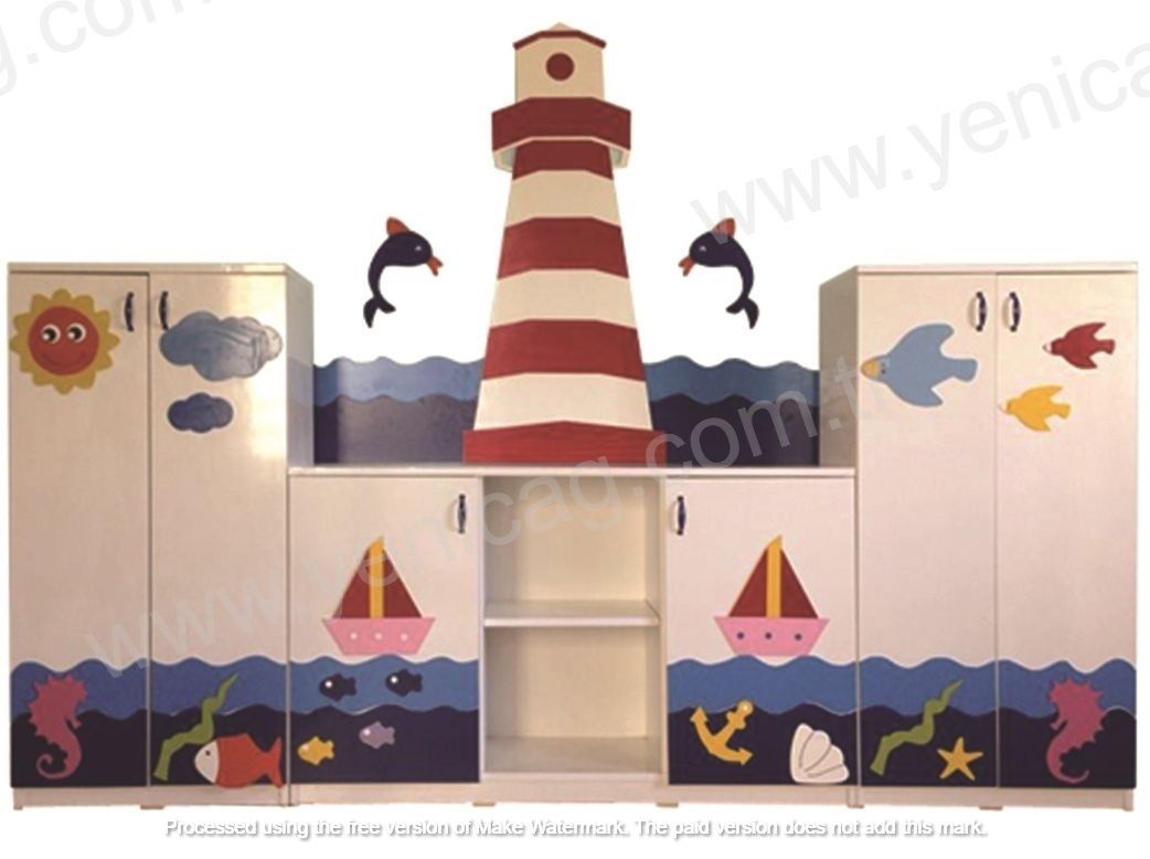 Deniz Feneri Grup Dolap 280x150x37 cm