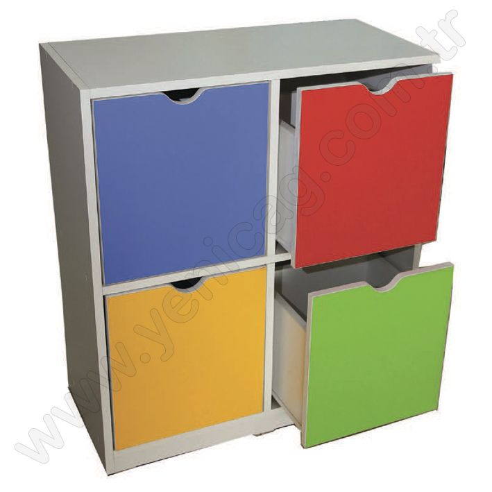 Çekmeceli Dolap 75x85x35 Cm
