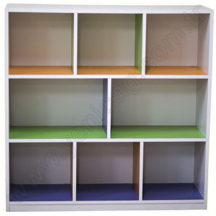 Açık Raflı Dolap 85x85x35 Cm